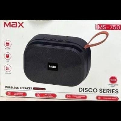اسپیکر بلوتوثی قابل حمل مکس مدل MS-750