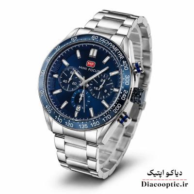 ساعت مچی مردانه اورجینال موتور ژاپنی برند مینی فوکوس سه موتور مدل Mf0403G.01