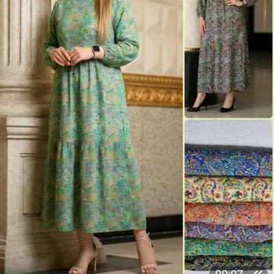 پیراهن ساحلی زنانه نخی مدل پیراهن ساحلی زنانه بوگاتی