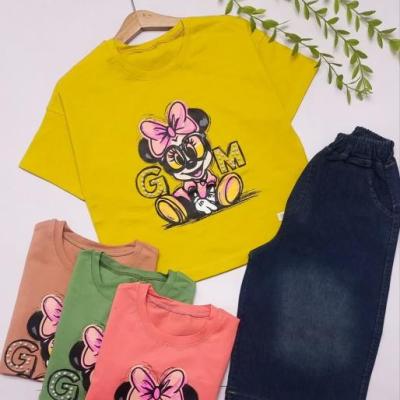 ست تیشرت شلوارک دخترانه ، سایز 35 تا 50