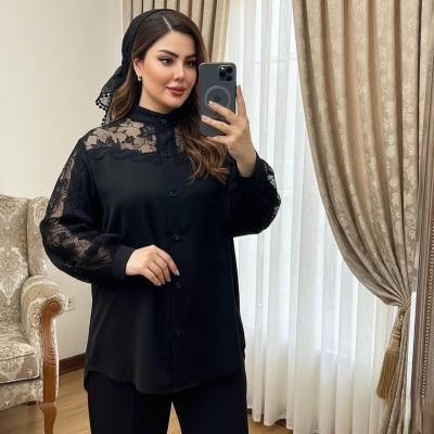 شومیز مجلسی کرپ الیزه مدل شیفته