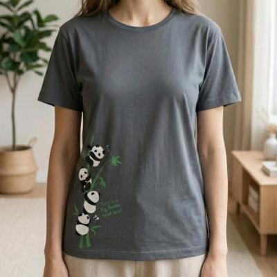 تیشرت زنانه طرح پاندا