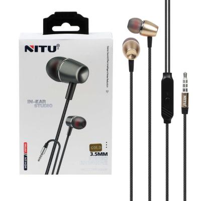 هندزفری با سیم NITU مدل H34