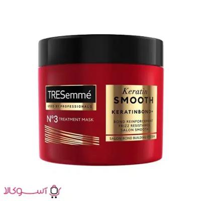 ماسک مو کاسه ای ترزمه مدل keratin smooth حجم 180 میل