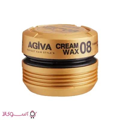 واکس مو آگیوا مدل 08 CREAM WAX حجم 175 میل