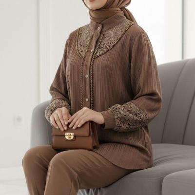 مانتو اسپرت زنانه نخ پنبه ملورین مدل آیوا