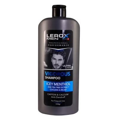 شامپو ضد شوره مردانه لروکس مدل Vigorous حجم 550ml