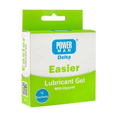 ساشه ژل روان کننده Easier پاورمن 12 عدد