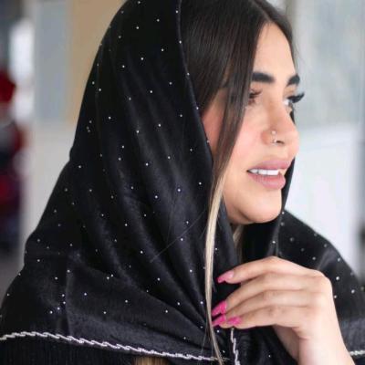 مینی اسکارف نگینی
