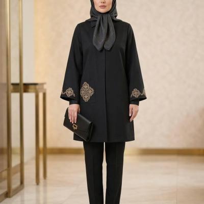 مانتو گلدوزی شانتون مدل راز