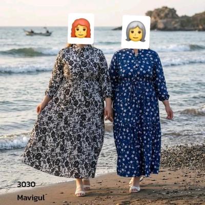 پیراهن ساحلی زنانه بوگاتی فری سایزتا52 طرحدار3030