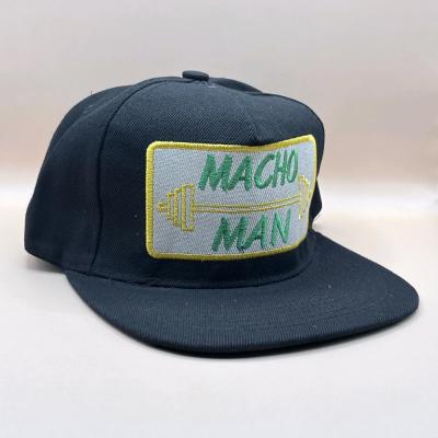 کلاه اسنپ بک مشکی مدلMACHOMAN