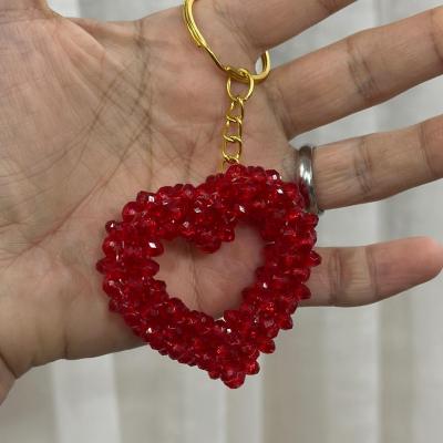 آویز قلب ولنتاین کریستالی