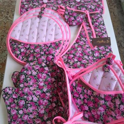 سرویس پارچه ای آشپزخانه 12 پارچه کد 1617