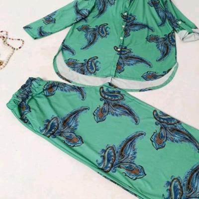 ست شومیز و شلوار سایز بزرگ