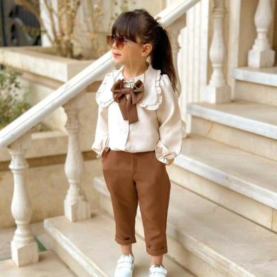 شومیز و شلوار دخترانه عیدانه ارسال رایگان پاپیون