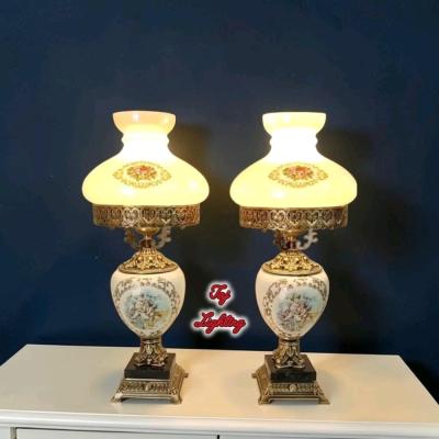 آباژور چراغ رومیزی طرح فرشته مدل ژاکلین (جفت)