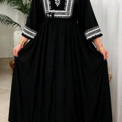 پیراهن روزمره زنانه نخی مدل پیراهن