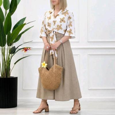 شومیز دامن گره ای