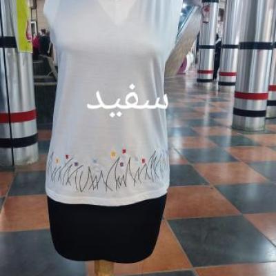 تاپ زنانه یقه هفت 490