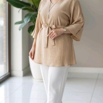 شومیز تونیک ساتن شنل