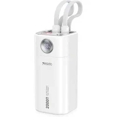 پاوربانک فست شارژ Yesido 20000mAh مدل YP86 22.5W