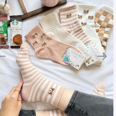 جوراب نیم ساق زنانه و دخترانه طرح تدی