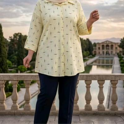 مانتو اسپرت زنانه مدل مانتو خنک شاین کد 3659