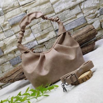 کیف پلیسه دسته چروک