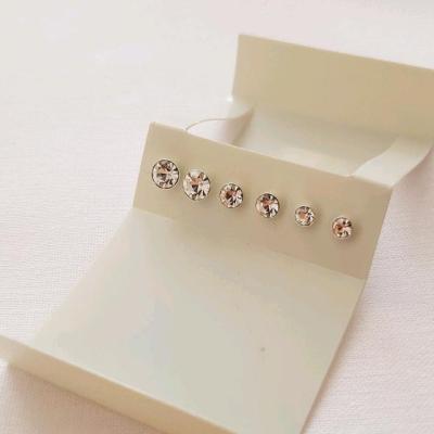 پک گوشواره 4 جفت نقره 925 وارداتی
