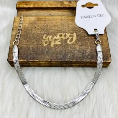 دستبند استیل ماری سفید (پست پیشتاز پس کرایه)