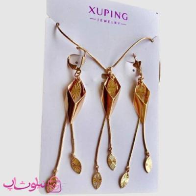 نیم ست زنانه ژوپینگ مدل لوزی آویز بلند کد 5491