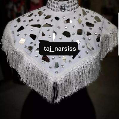 یقه حجاب عروس