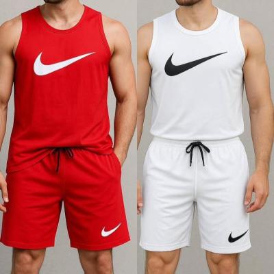 ست مردانه تاپ و شلوارک پنبه