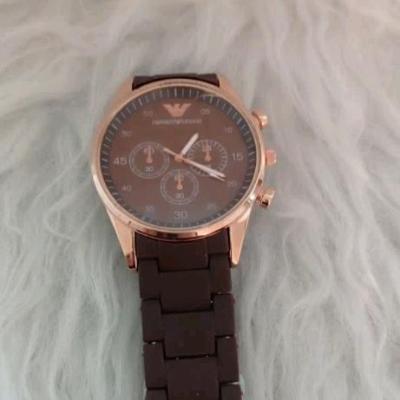 ساعت مردانه امپریوآرمانی قهوه‌ای