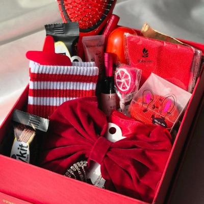 باکس قرمز ارسال رایگان باکس هدیه ست هدیه قرمز ارسال رایگان