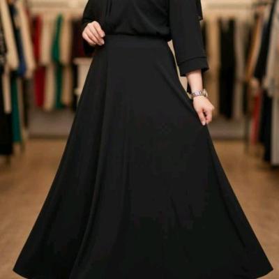 دامن تمام کلوش کمر کشدار سایز بزرگ