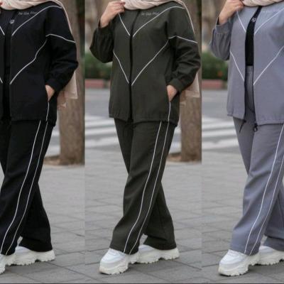 ست سویشرت و شلوار سایز بزرگ