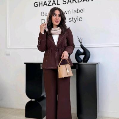 کت و‌ شلوار مجلسی ست مرجان کد 4271