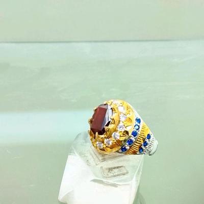 انگشتر گارنت معدنی اصل آفریقا