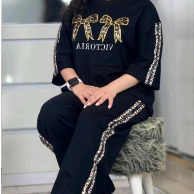 تیشرت شلوار زنانه مدل ماهی پنبه