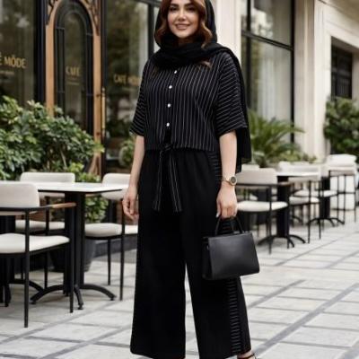 ست شومیز و شلوار زنانه با جنس صوفیا وارداتی در دو رنگ پرفروش