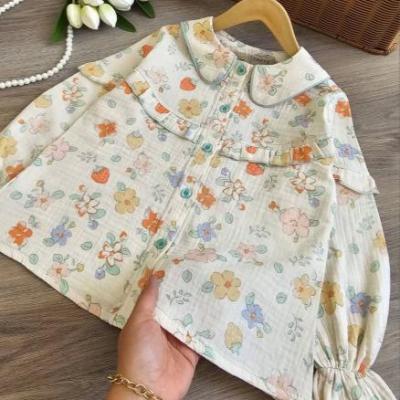 شومیز موسلین دخترانه، سایز 4 تا 15 سال