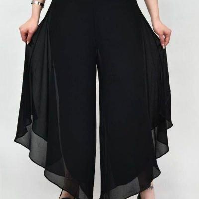 دامن شلواری حریر بسیار شیک از سایز36تا46