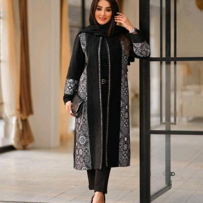 مانتو مجلسی کرپ مدل صدف