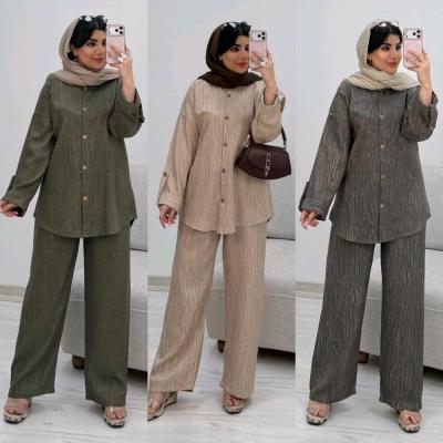 شومیز شلوار گندم