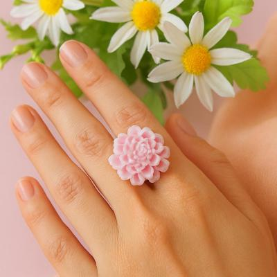 انگشتر خمیری گل لوتوس