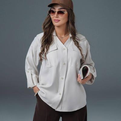 شومیز لیوسل مدل نگارین