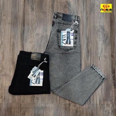 شلوار لی مردانه مام فیت سایز 42-50 zara