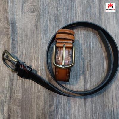 کمربند مردانه چرم اسپرت